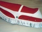 Motorzadels reparaties, bekleding